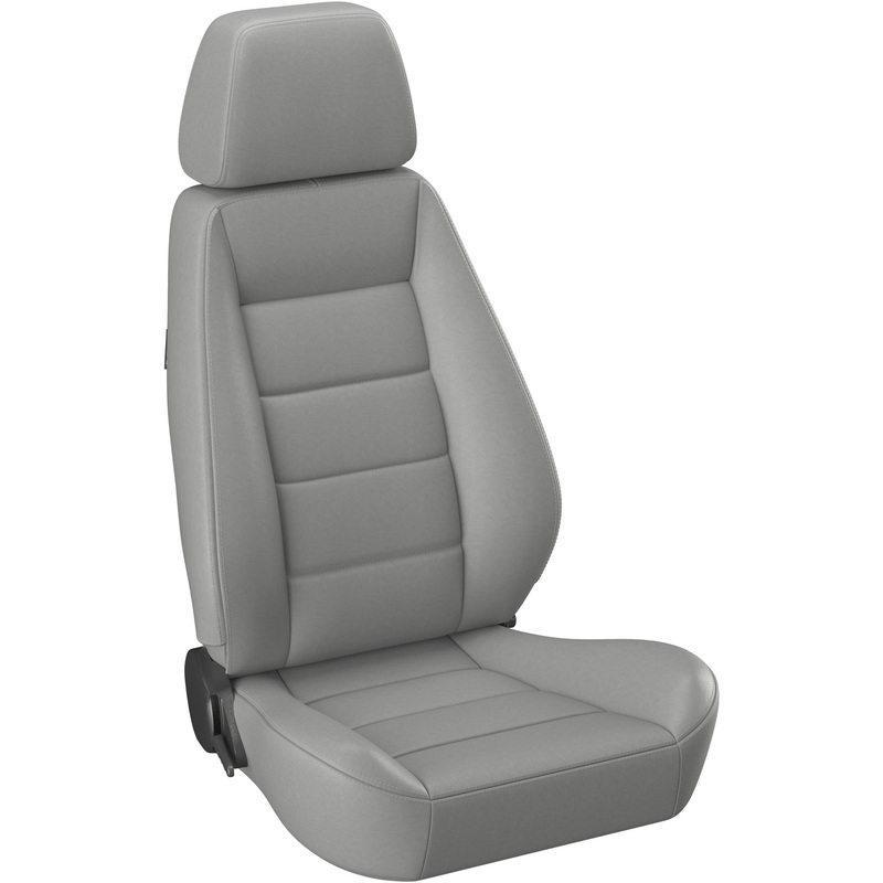 Corbeau Sport Seat Reclining Seat Pair (Driver & Passenger) – Charcoal Vinyl