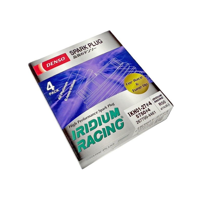 Denso Iridium Racing Spark Plugs IKH01-27 #4 (5750)  4 Pack