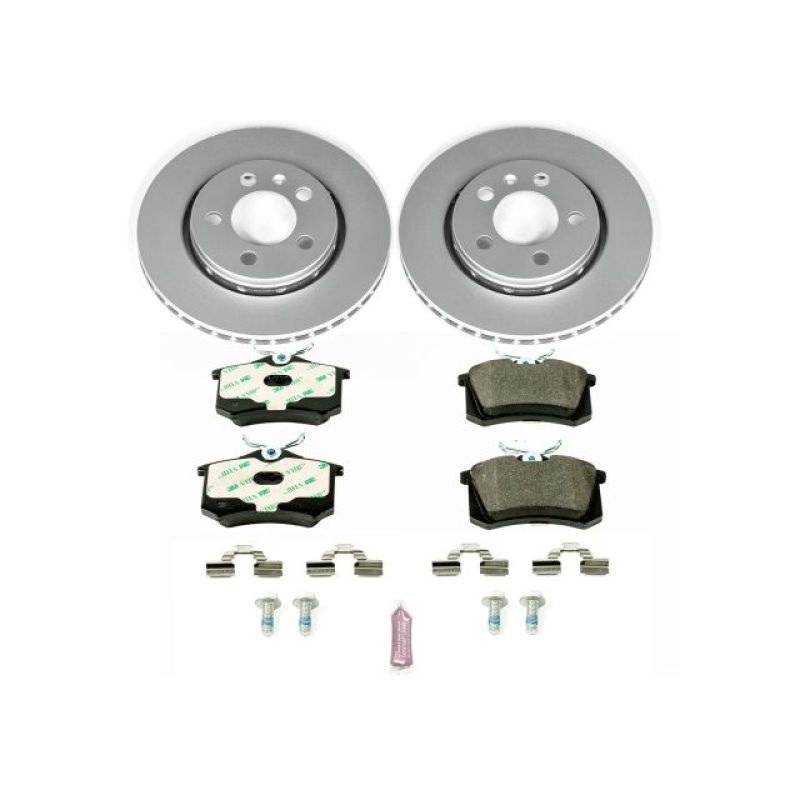 PowerStop Power Stop 00-06 Audi TT Quattro Rear Euro-Stop Brake Kit