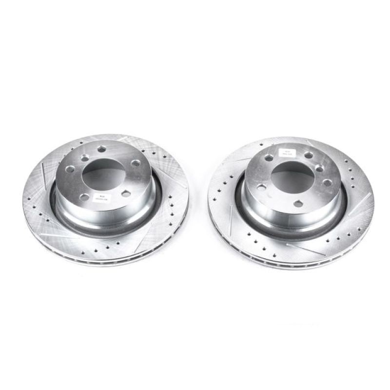 PowerStop Power Stop 03-08 BMW Z4 Rear Evolution Drilled & Slotted Rotors – Pair