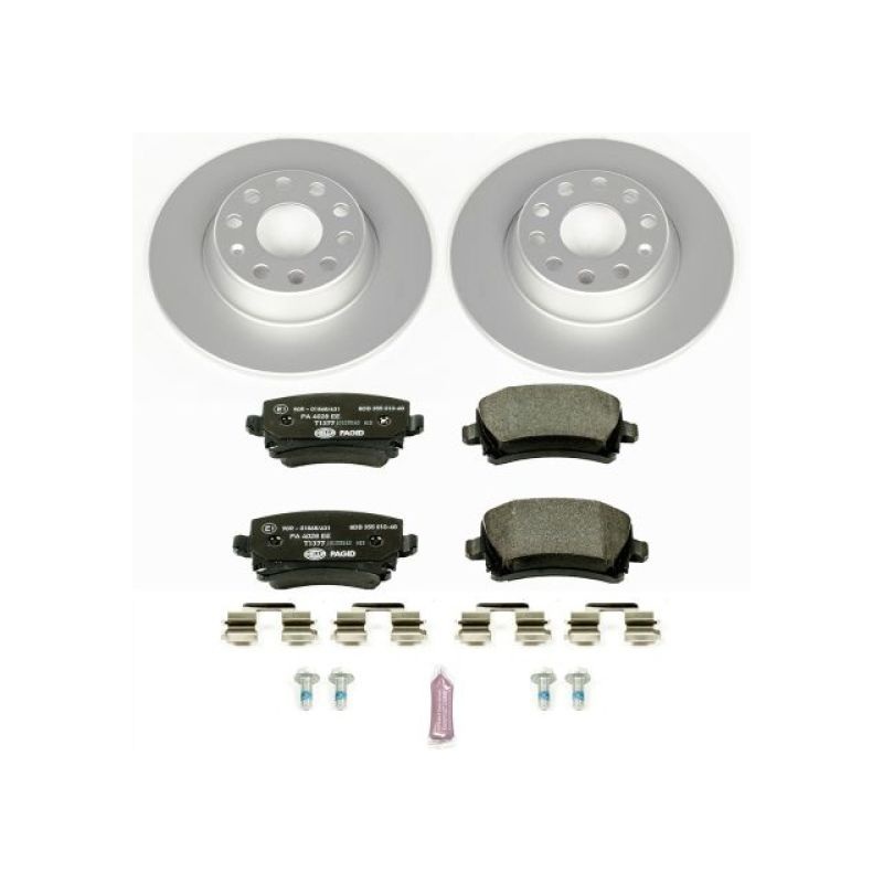 PowerStop Power Stop 06-09 Audi A3 Rear Euro-Stop Brake Kit