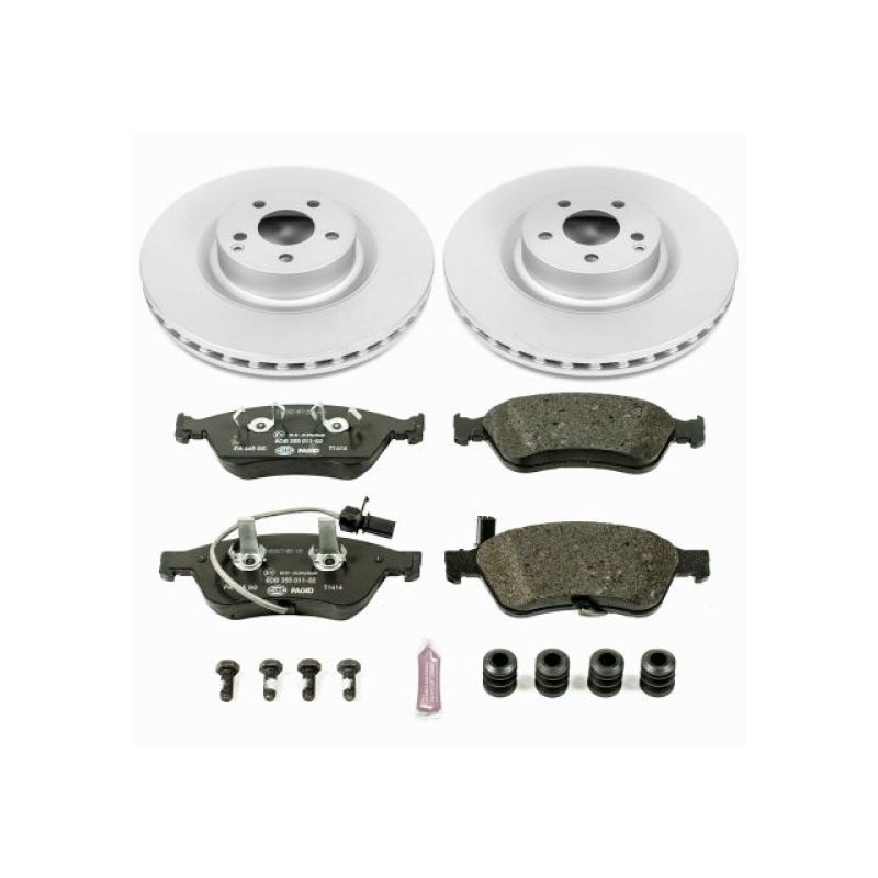 PowerStop Power Stop 07-09 Audi S8 Front Eurostop Brake Kit