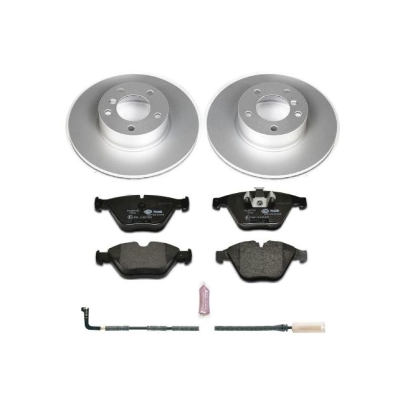 PowerStop Power Stop 09-10 BMW 328i xDrive Front Euro-Stop Brake Kit