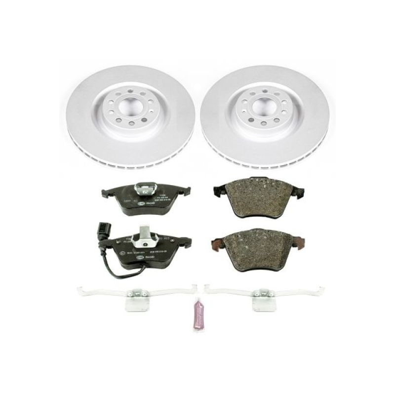 PowerStop Power Stop 09-11 Volkswagen CC Front Euro-Stop Brake Kit