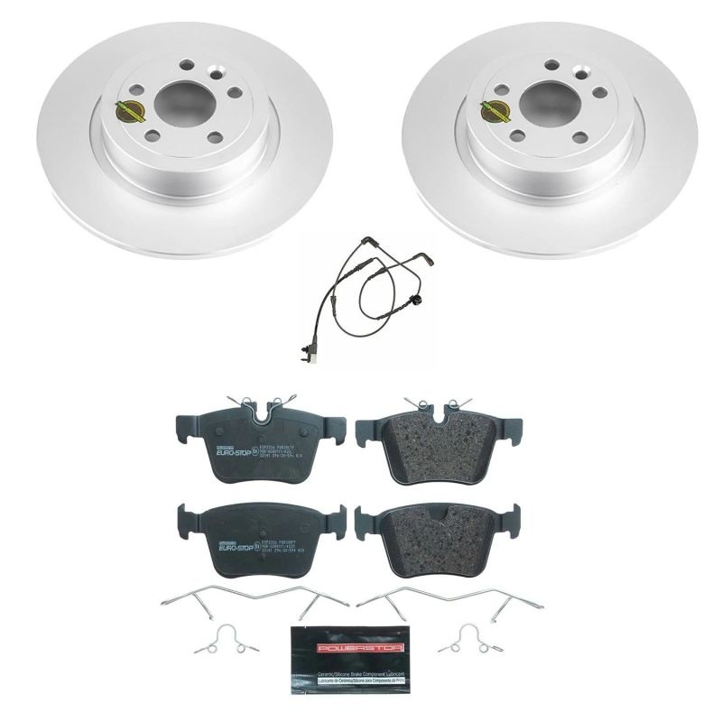 PowerStop Power Stop 15-17 Land Rover Discovery Sport Rear Euro-Stop Brake Kit