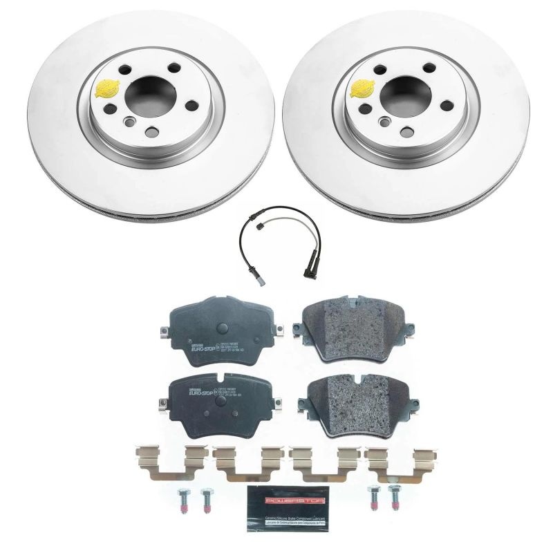 PowerStop Power Stop 16-20 BMW X1 Front Euro-Stop Brake Kit