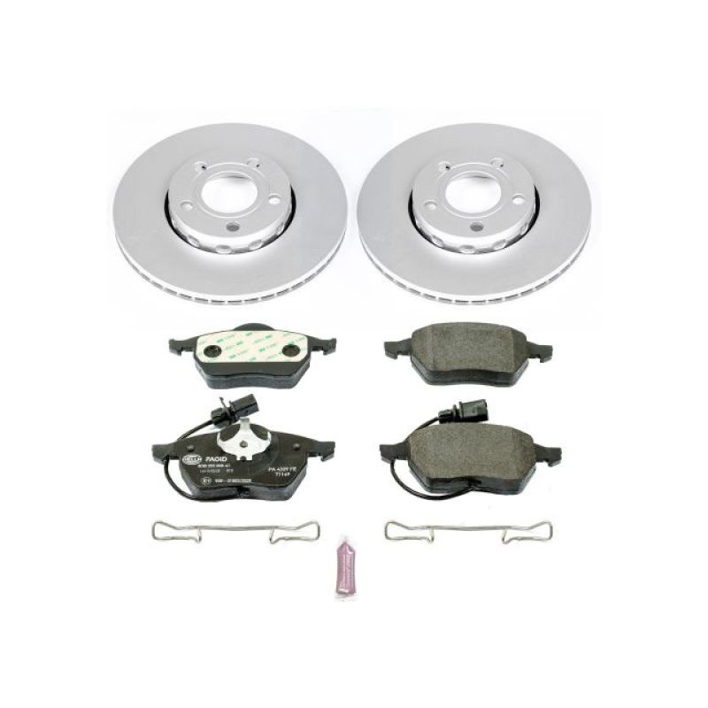 PowerStop Power Stop 99-04 Audi A4 Front Euro-Stop Brake Kit
