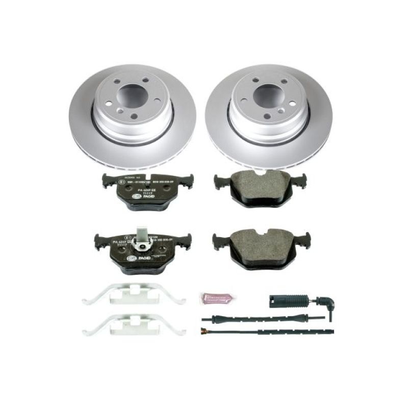 PowerStop Power Stop 02-06 BMW X5 Rear Euro-Stop Brake Kit