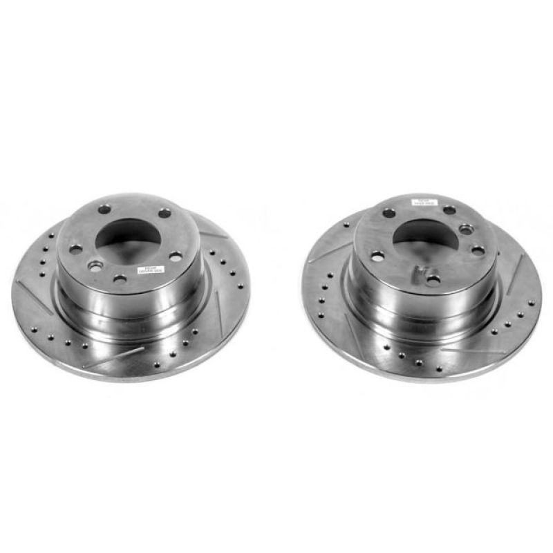 PowerStop Power Stop 03-05 BMW Z4 Rear Evolution Drilled & Slotted Rotors – Pair