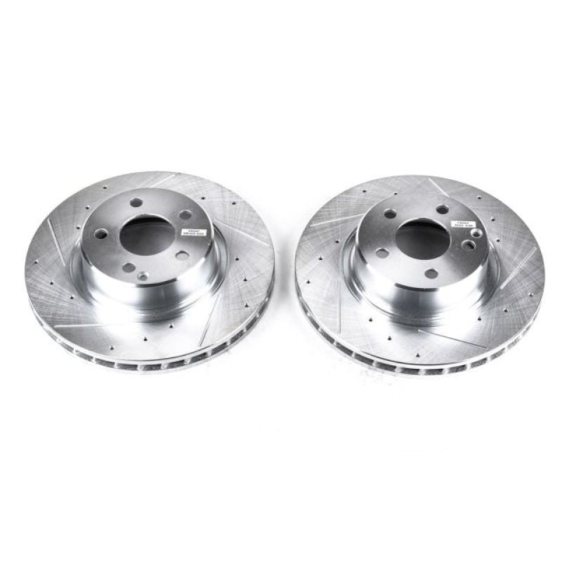 PowerStop Power Stop 03-06 Mercedes-Benz CL500 Front Evolution Drilled & Slotted Rotors – Pair