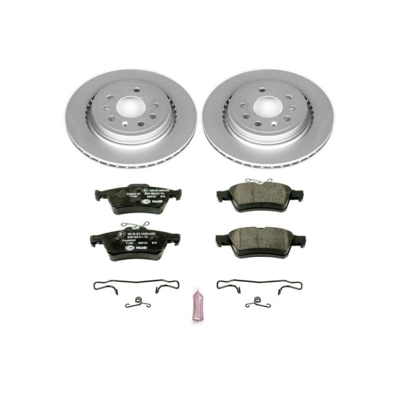 PowerStop Power Stop 03-11 Saab 9-3 Rear Euro-Stop Brake Kit