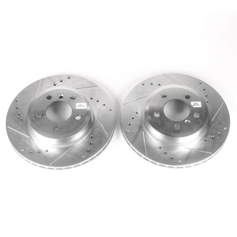 PowerStop Power Stop 04-10 BMW X3 Front Evolution Drilled & Slotted Rotors – Pair
