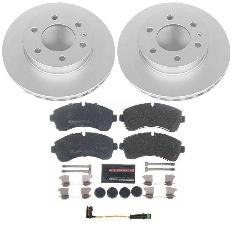 PowerStop Power Stop 07-09 Dodge Sprinter 3500 Front Euro-Stop Brake Kit