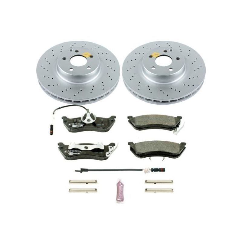 PowerStop Power Stop 07-09 Mercedes-Benz E350 Front Euro-Stop Brake Kit