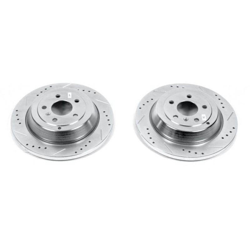 PowerStop Power Stop 07-09 Mercedes-Benz ML320 Rear Evolution Drilled & Slotted Rotors – Pair