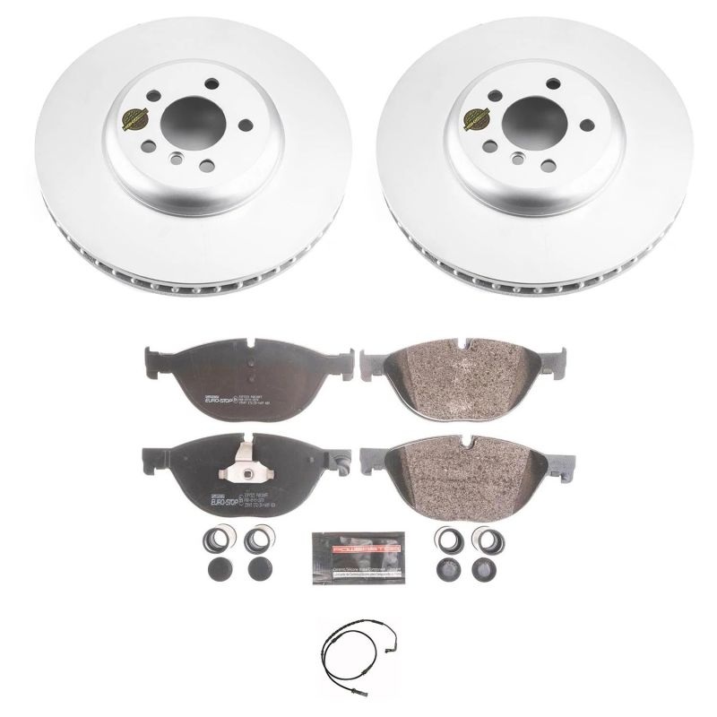 PowerStop Power Stop 09-10 BMW 750Li Front Euro-Stop Brake Kit