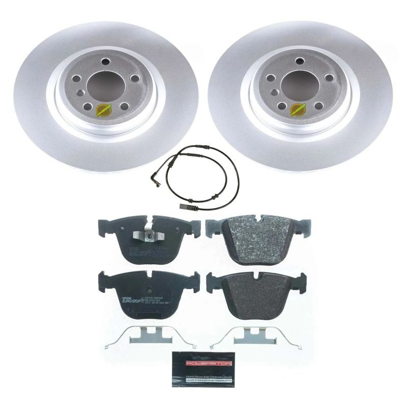 PowerStop Power Stop 09-10 BMW 750Li Rear Euro-Stop Brake Kit