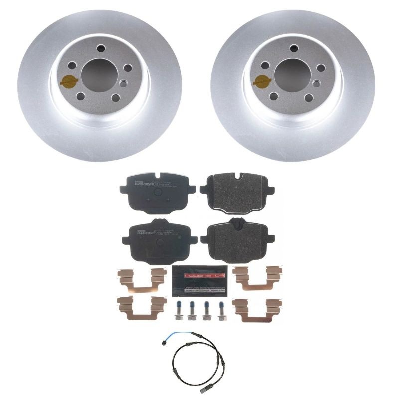 PowerStop Power Stop 11-16 BMW 550i Rear Euro-Stop Brake Kit