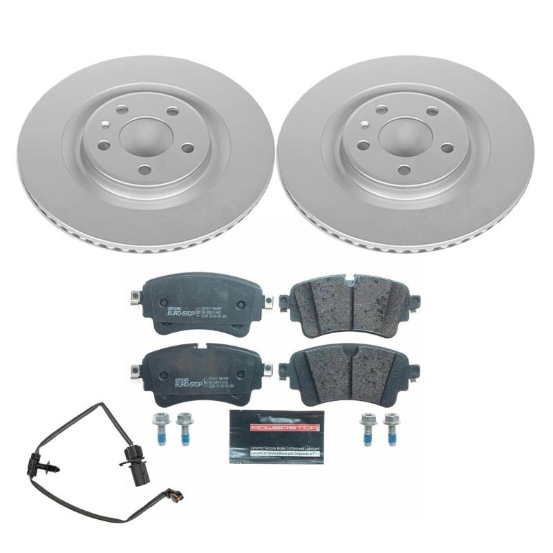 PowerStop Power Stop 17-19 Audi A4 Rear Euro-Stop Brake Kit