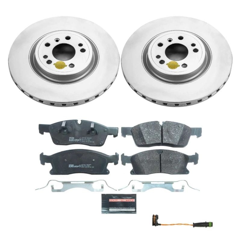 PowerStop Power Stop 2016 Mercedes-Benz GLE300d Front Euro-Stop Brake Kit