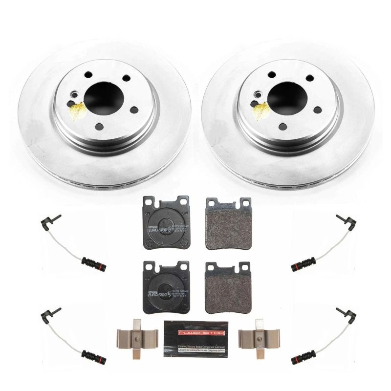 PowerStop Power Stop 98-00 Mercedes-Benz C43 AMG Rear Euro-Stop Brake Kit