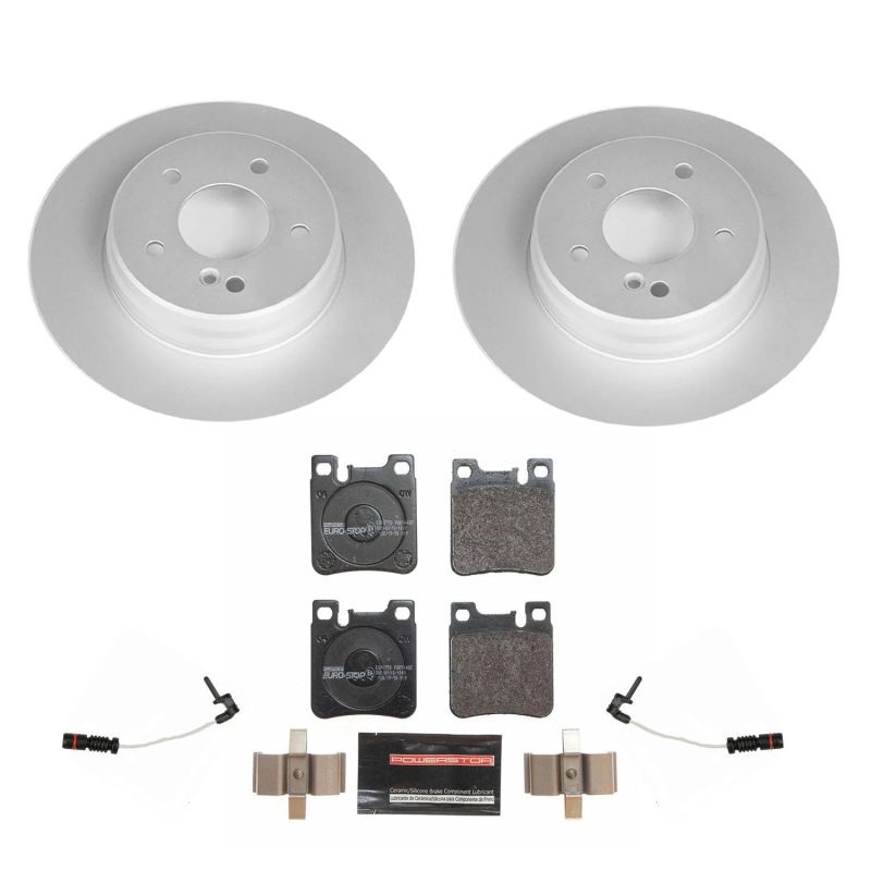 PowerStop Power Stop 98-99 Mercedes-Benz CLK320 Rear Euro-Stop Brake Kit