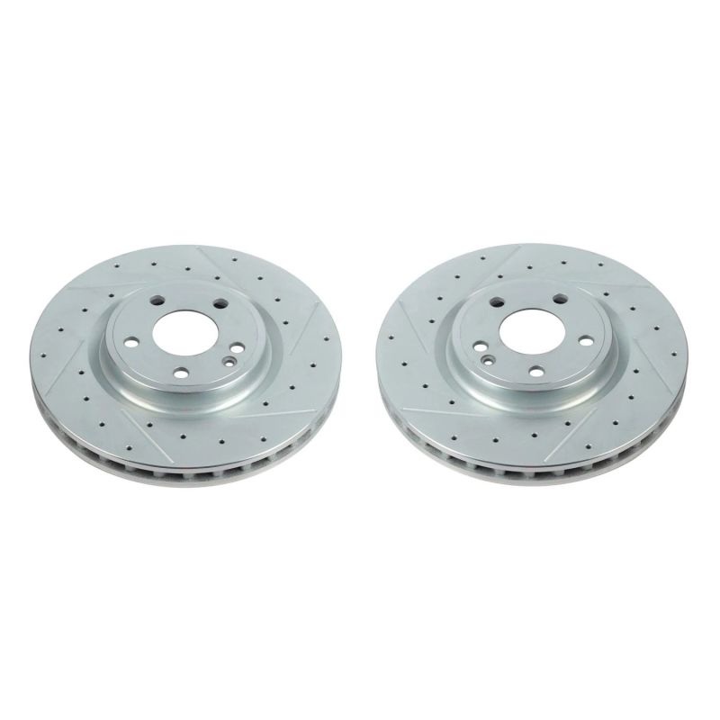 PowerStop Power Stop 17-19 Infiniti QX30 Front Evolution Drilled & Slotted Rotors – Pair