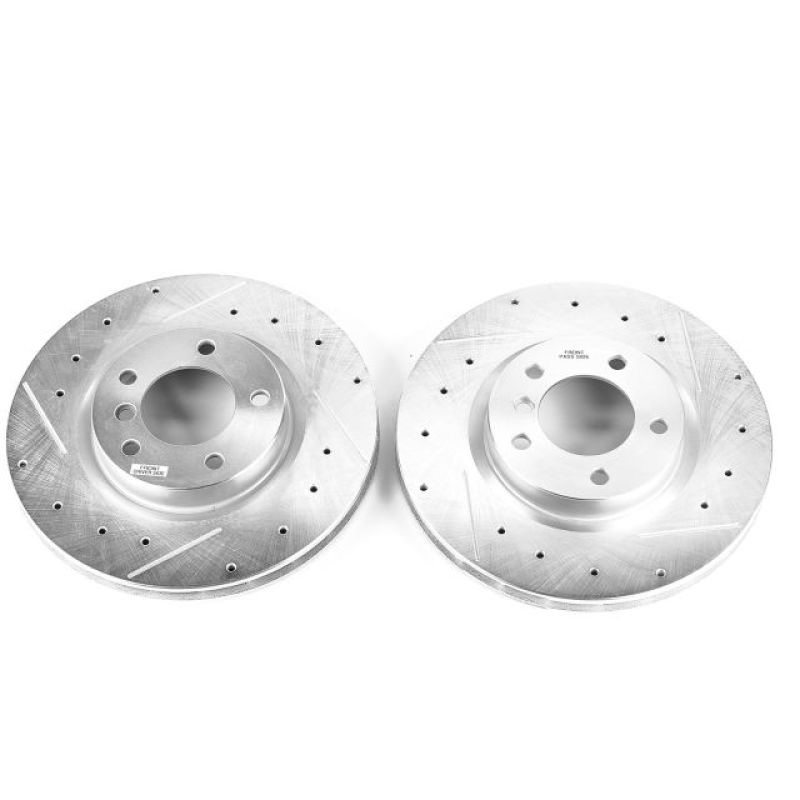 PowerStop Power Stop 95-99 BMW M3 Front Evolution Drilled & Slotted Rotors – Pair