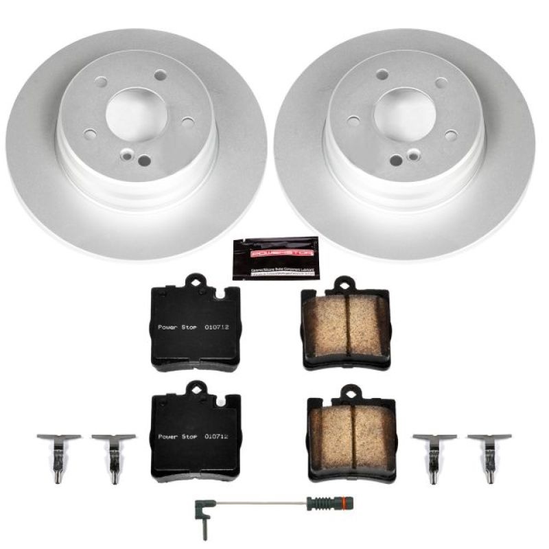 PowerStop Power Stop 00-03 Mercedes-Benz CLK430 Rear Z23 Evolution Sport Coated Brake Kit