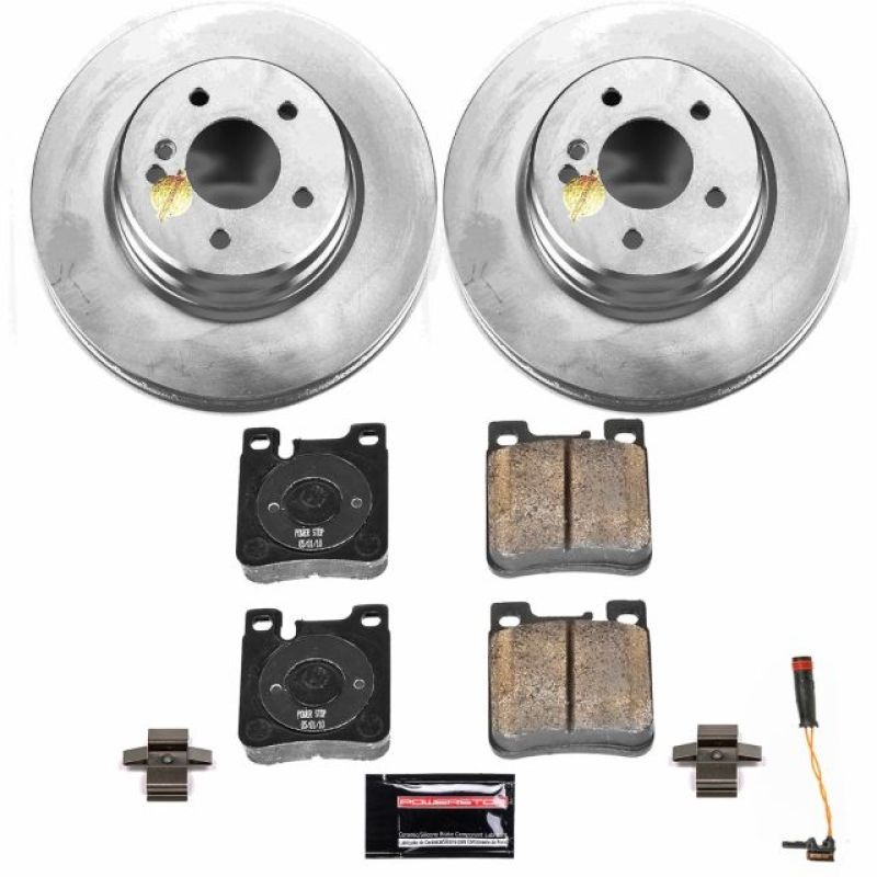 PowerStop Power Stop 01-04 Mercedes-Benz CLK55 AMG Rear Z23 Evolution Sport Coated Brake Kit
