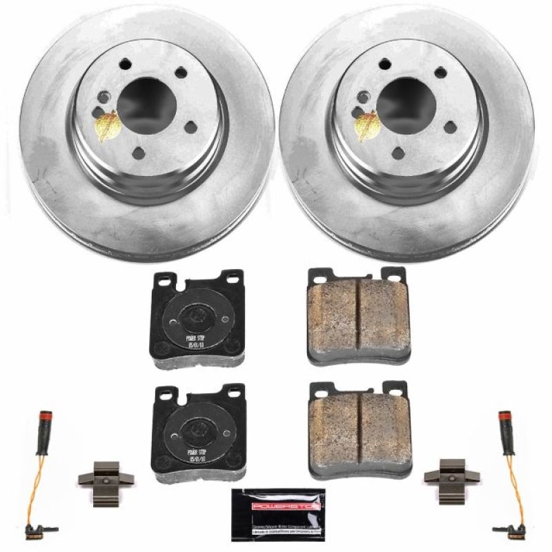 PowerStop Power Stop 02-04 Mercedes-Benz C32 AMG Rear Z23 Evolution Sport Coated Brake Kit
