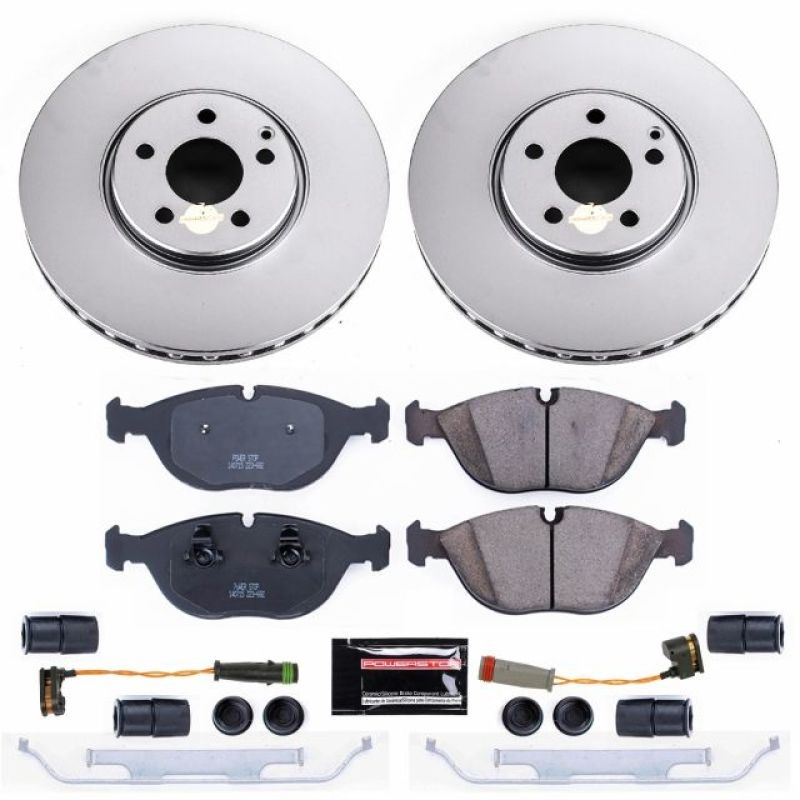 PowerStop Power Stop 04-05 Mercedes-Benz E500 Front Z23 Evolution Sport Coated Brake Kit