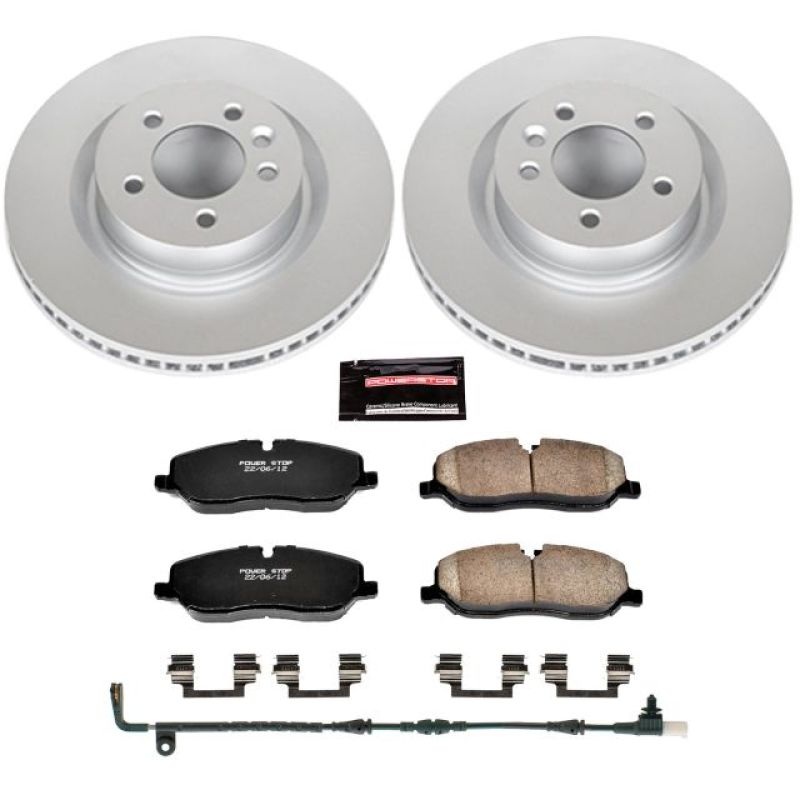 PowerStop Power Stop 06-09 Land Rover Range Rover Sport Front Z23 Evolution Sport Coated Brake Kit