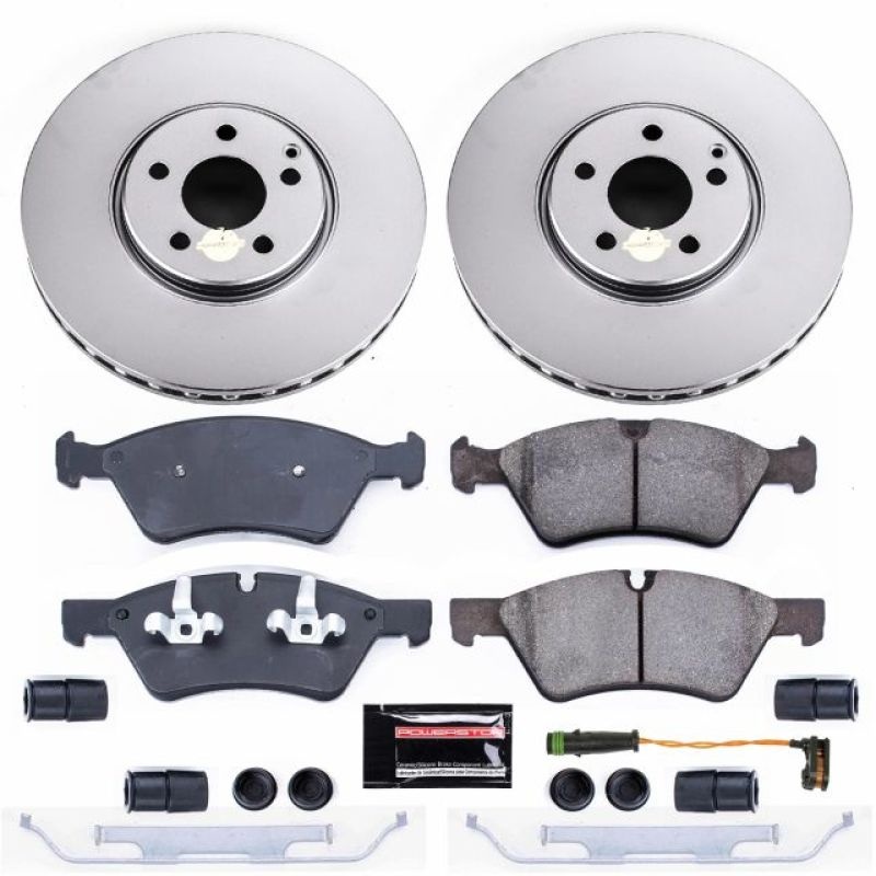 PowerStop Power Stop 07-09 Mercedes-Benz E550 Front Z23 Evolution Sport Coated Brake Kit