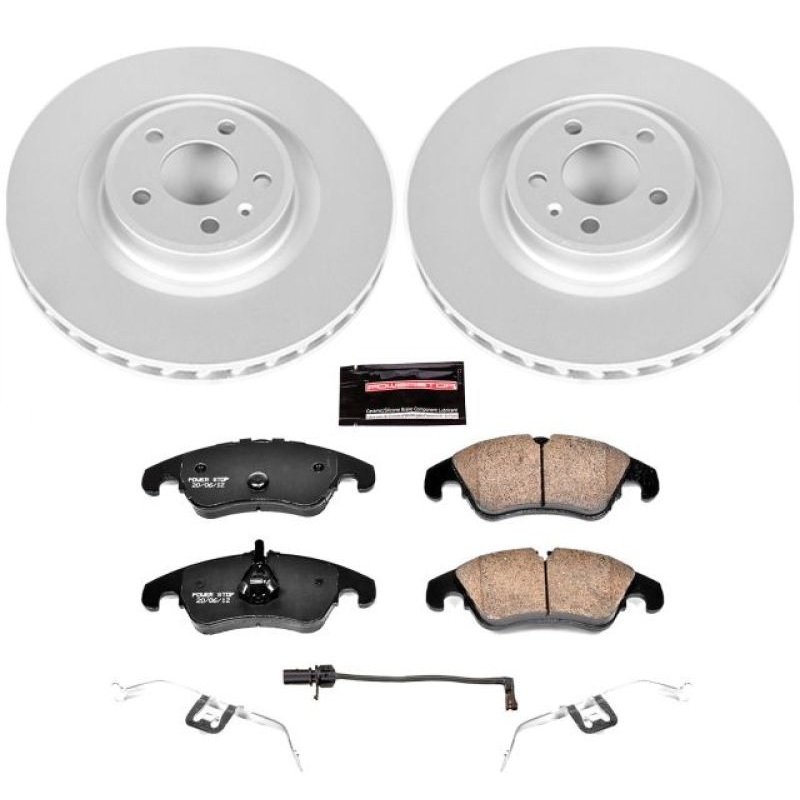 PowerStop Power Stop 10-11 Audi S4 Front Z23 Evolution Sport Coated Brake Kit