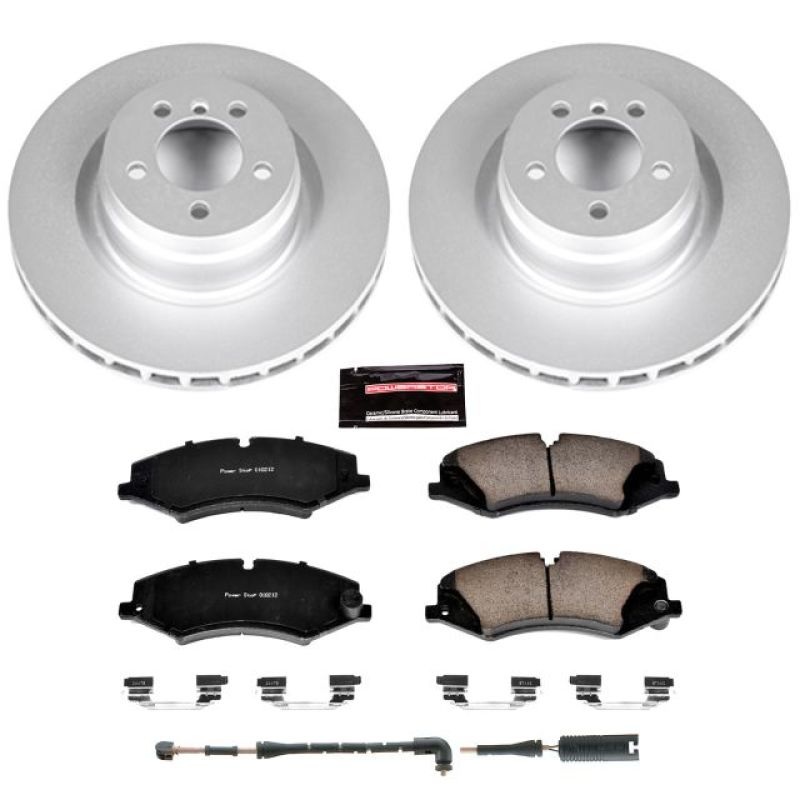 PowerStop Power Stop 10-12 Land Rover Range Rover Front Z23 Evolution Sport Coated Brake Kit