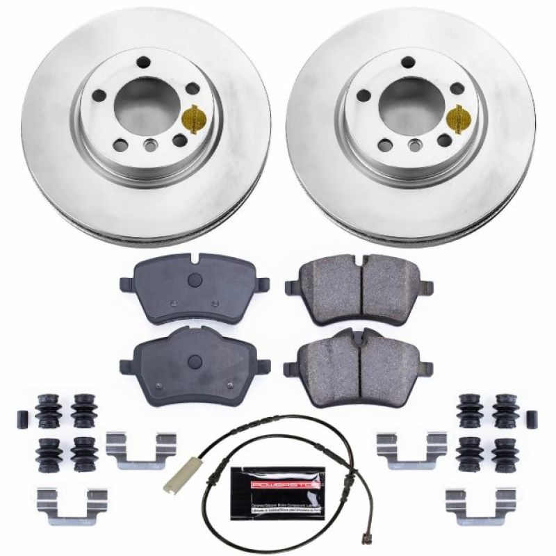 PowerStop Power Stop 11-16 Mini Cooper Countryman Front Z23 Evolution Sport Coated Brake Kit