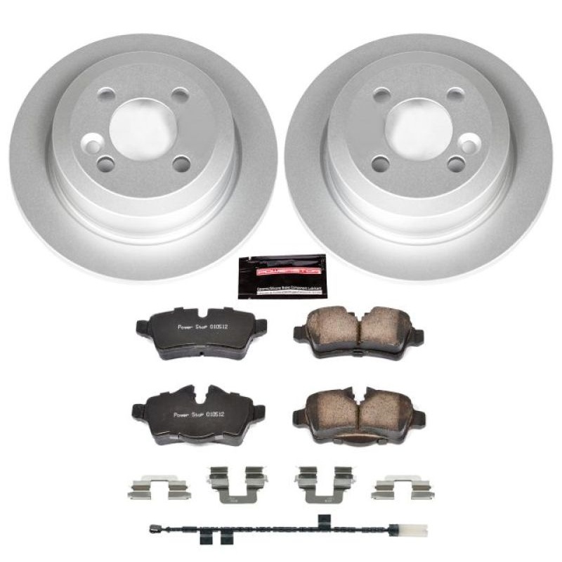 PowerStop Power Stop 11-16 Mini Cooper Rear Z23 Evolution Sport Coated Brake Kit
