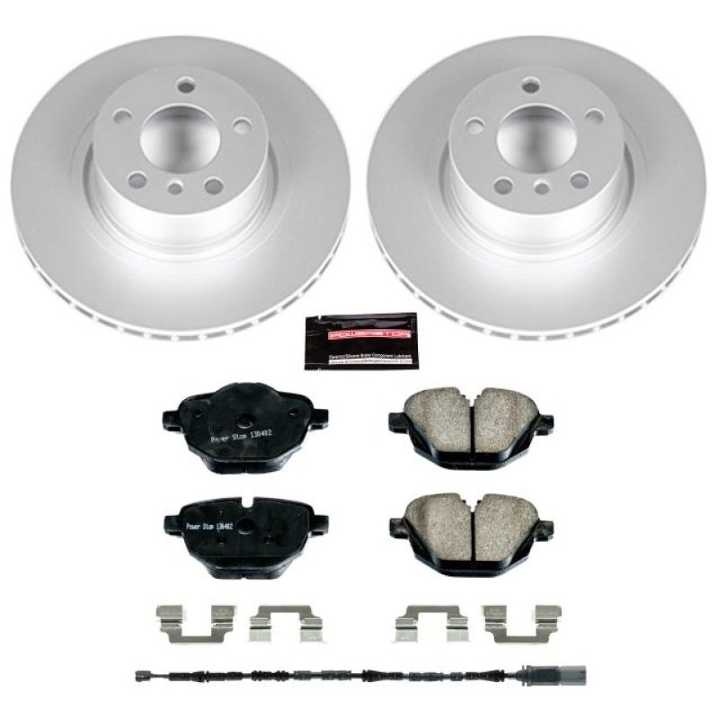 PowerStop Power Stop 11-17 BMW X3 Rear Z23 Evolution Sport Coated Brake Kit