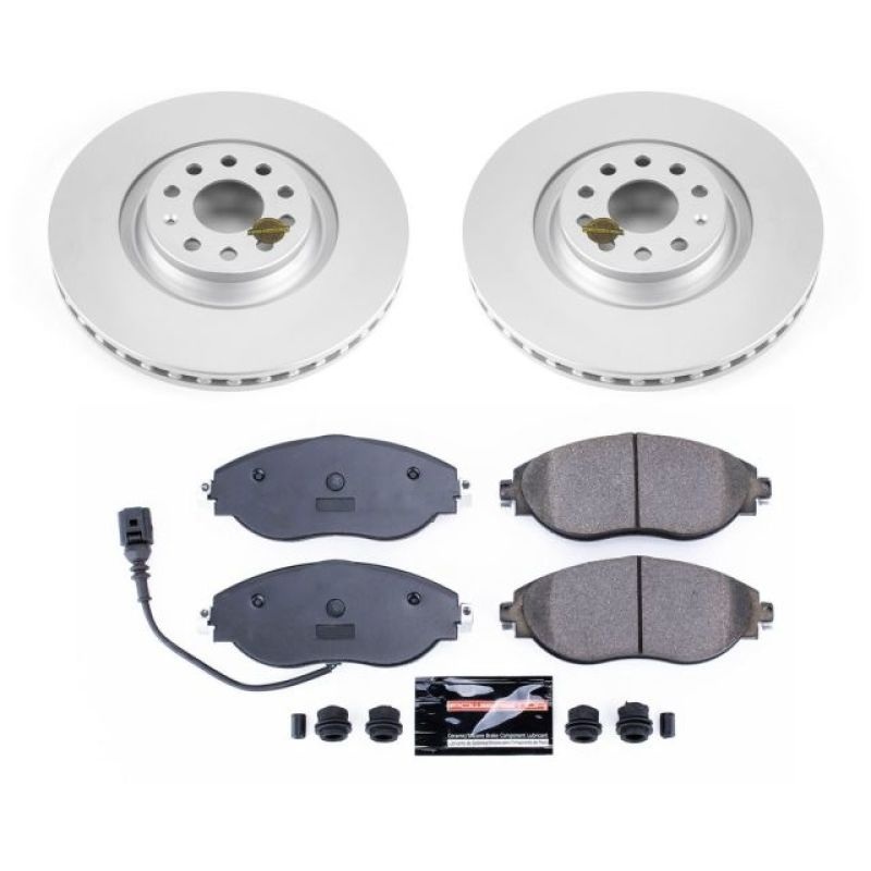 PowerStop Power Stop 12-17 Volkswagen CC Front Z23 Evolution Sport Coated Brake Kit