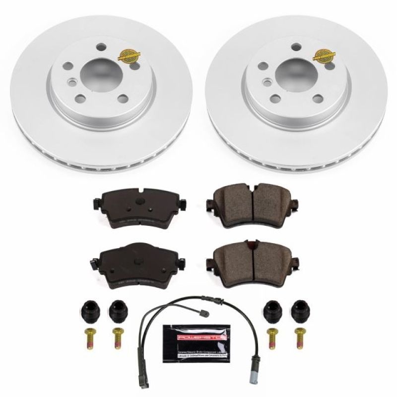 PowerStop Power Stop 14-19 Mini Cooper Front Z23 Evolution Sport Coated Brake Kit