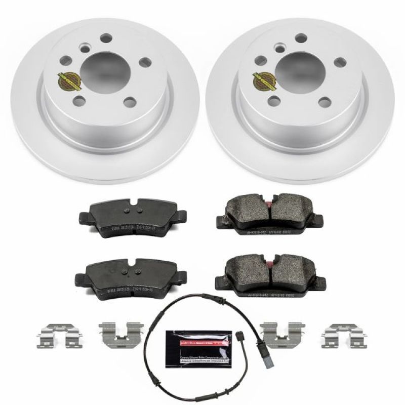 PowerStop Power Stop 14-19 Mini Cooper Rear Z23 Evolution Sport Coated Brake Kit