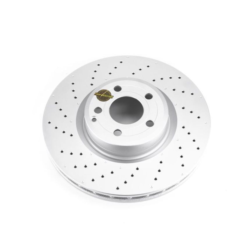 PowerStop Power Stop 15-16 Mercedes-Benz SL400 Front Evolution High Carbon Geomet Coated Rotor