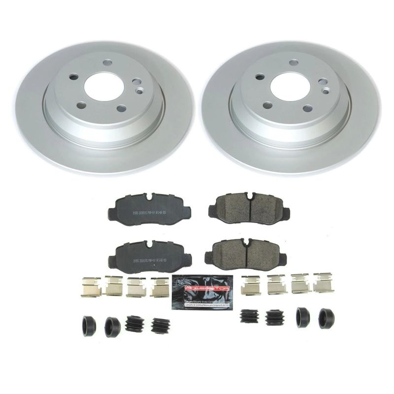 PowerStop Power Stop 16-19 Mercedes-Benz Metris Rear Z17 Evolution Geomet Coated Brake Kit