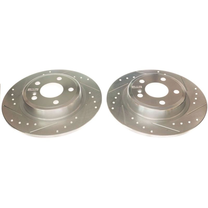 PowerStop Power Stop 17-19 Infiniti QX30 Rear Evolution Drilled & Slotted Rotors – Pair