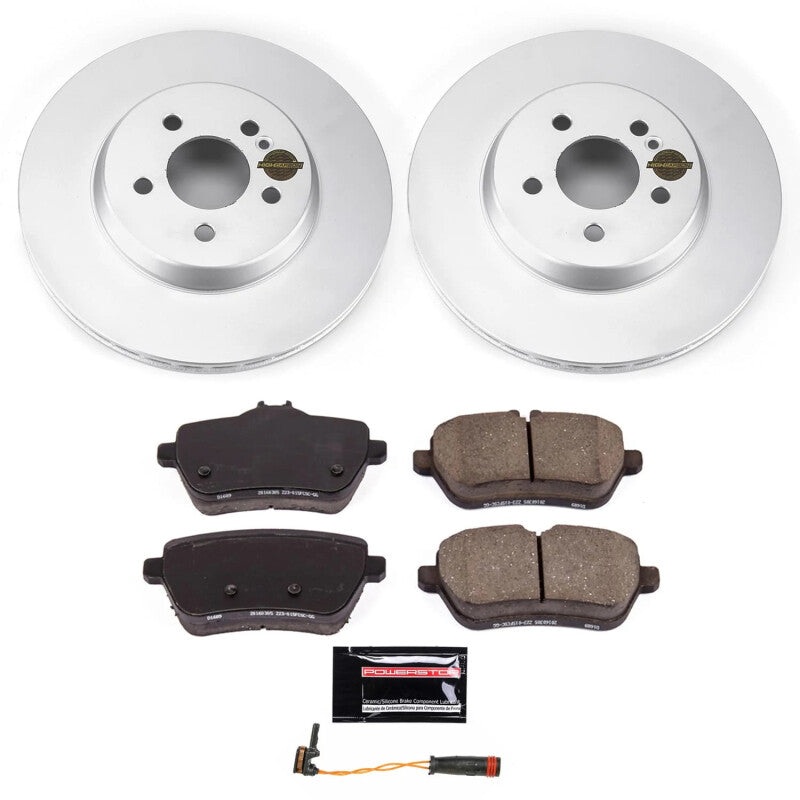 PowerStop Power Stop 18-20 Mercedes-Benz S450 Rear Z23 Coated Brake Kit