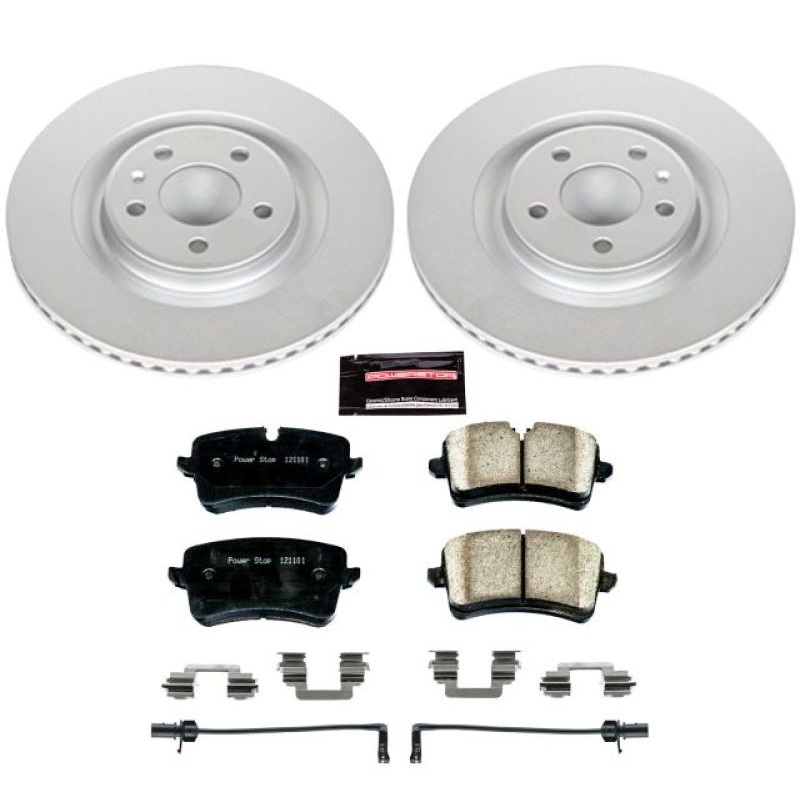 PowerStop Power Stop 2012 Audi A7 Quattro Rear Z23 Evolution Sport Coated Brake Kit