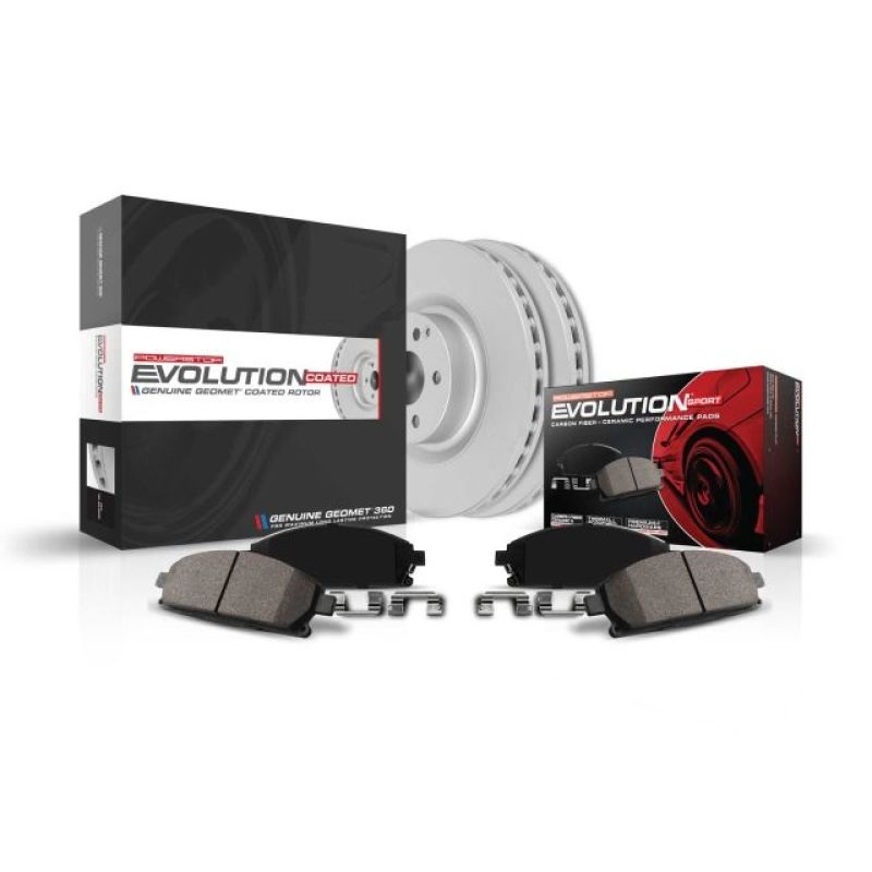 PowerStop Power Stop 2018 Mercedes-Benz SLC300 Rear Z23 Evolution Sport Coated Brake Kit