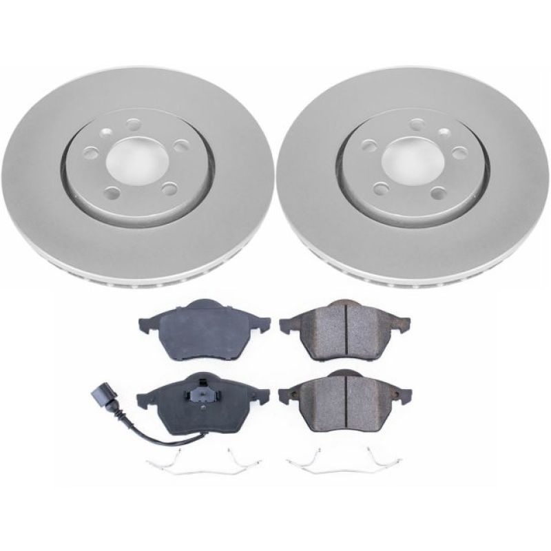 PowerStop Power Stop 99-10 Volkswagen Beetle Front Z23 Evolution Sport Coated Brake Kit