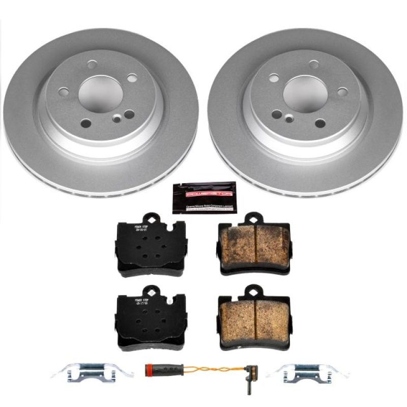 PowerStop Power Stop 00-03 Mercedes-Benz CL500 Rear Z23 Evolution Sport Coated Brake Kit